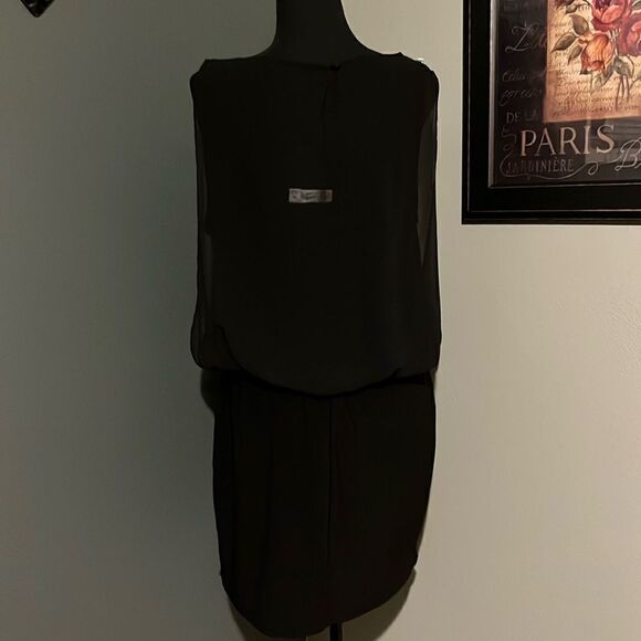 BISOU BISOU SIZE 14 SLEEVELESS SEQUIN DRESS - Picture 6 of 11